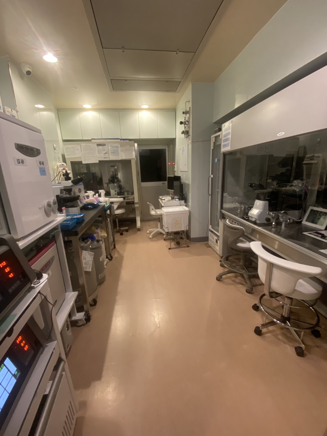 培養室設備構成